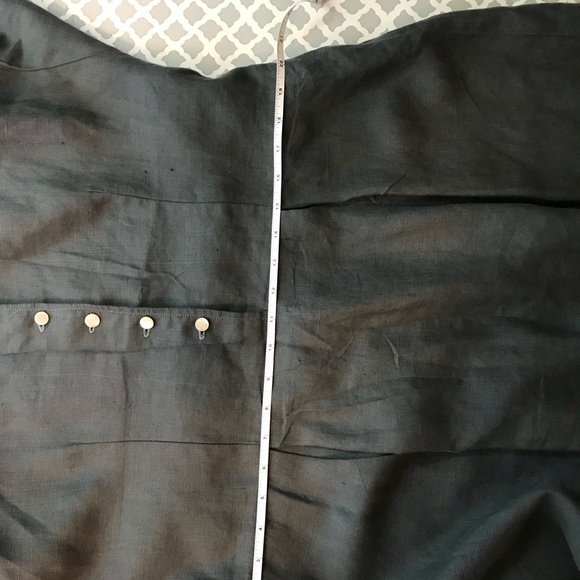 NWOT Krista Larson Flax Linen Dress One Size - Picture 3 of 8